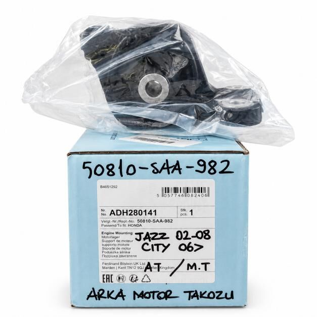Honda Jazz Arka Motor Takozu (2002-2008) - Blueprint