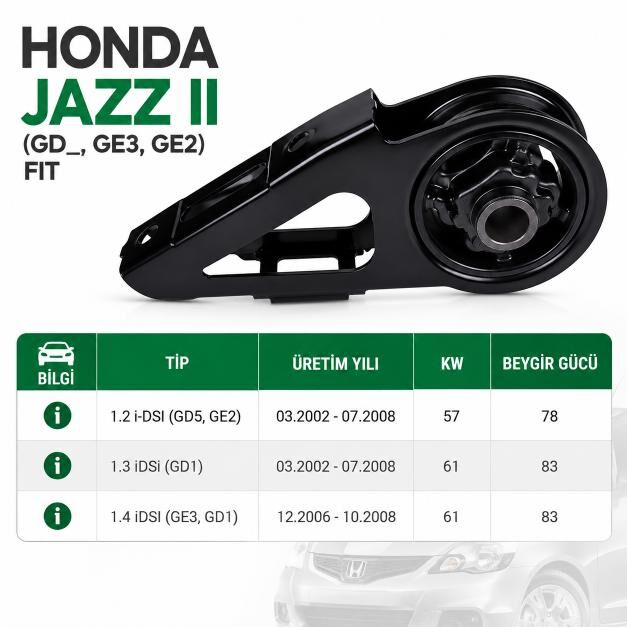 Honda Jazz Ön Motor Takozu (2002-2008) - AISIN