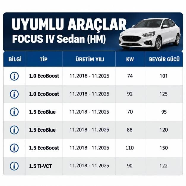 Focus 4 Alt Rotil (2019-2024) - Delphi